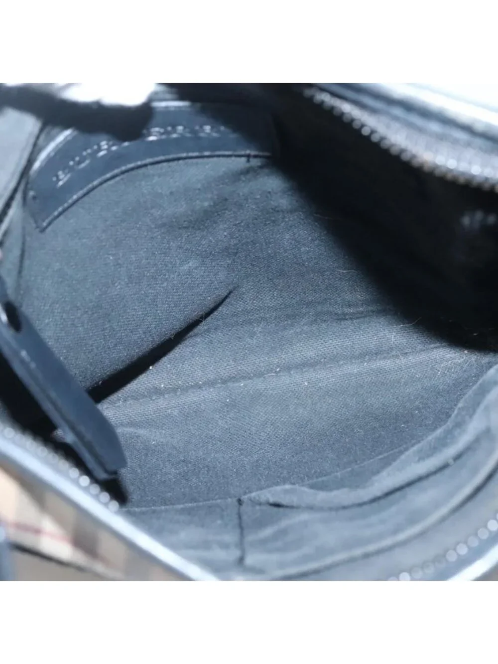 Authentic BURBERRY Nova Check Shoulder Bag PVC Beige - Picture 8 of 16